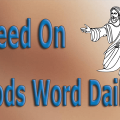 Feed On Gods Word Daily