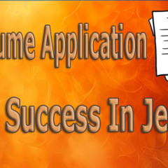 Resume Application For Success In Jesus